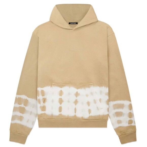 Nwt- Talentless Border Wash Heavyweight Hoodie Men's Size Large In Color Sand. - Picture 1 of 8